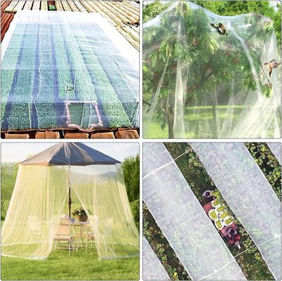 PE 반 곤충 퇴치 보호망 HDPE 40 60 80 100 메쉬 접힌 디자인과 은섬유로 코팅 된 농업 곤충망