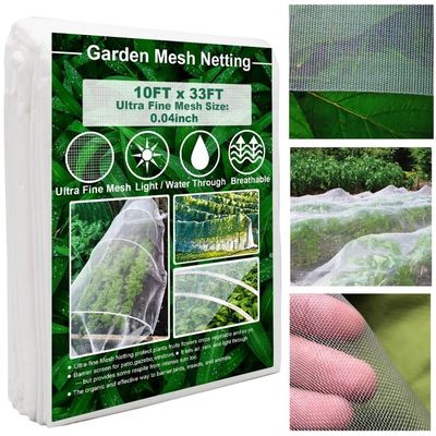 농업 HDPE 플라스틱 반 곤충 망 덮개에 대한 곤충 방지 망 과일 나무 보호 망 가방 효과적 해충 관리