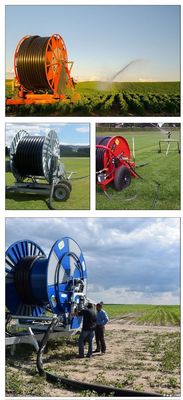 75cm 지름 방울 관개 농산물 자동 강수 총 스프링클러 Hose Reel System for Consistent Irrigation