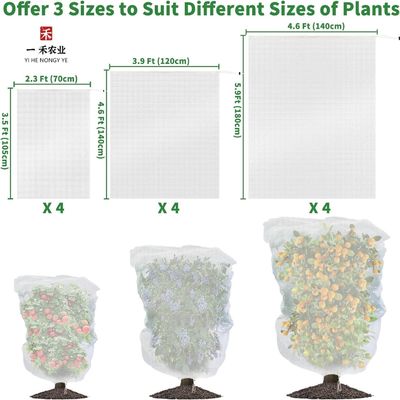 곤충 방지 망의 HDPE 플라스틱으로 된 과일 나무 덮개