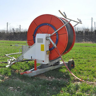 120 KG 금속 스프링클러 관개 시스템 센터 피보트 농장 Hose Reels B2B 솔루션