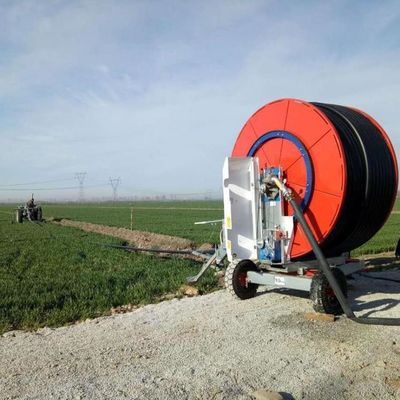 120 KG 금속 스프링클러 관개 시스템 센터 피보트 농장 Hose Reels B2B 솔루션