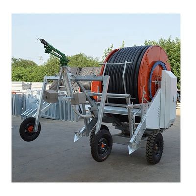 금속 농장 관개 시스템 75cm 지름 및 금속 구조의 Hose Reel Sprinkler