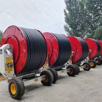 금속 농장 관개 시스템 75cm 지름 및 금속 구조의 Hose Reel Sprinkler