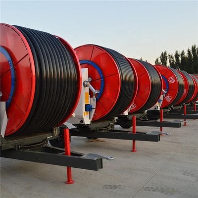 금속 농장 관개 시스템 75cm 지름 및 금속 구조의 Hose Reel Sprinkler
