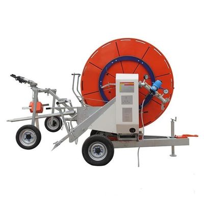 75 인치 지름 2024 튜브 릴 기계와 붐 750 KG 농장 관개 시스템