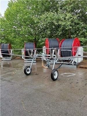 첨단 관개 시스템 직접 농업 Hose Reel Sprinkler 효과적인 농장 관개를 위한 이동 관개기