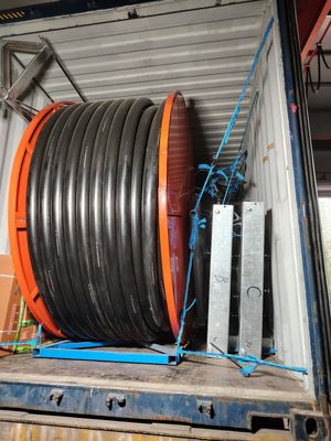 금속 기술 결합 정원용 강력한 Hose Reel 관개 시스템