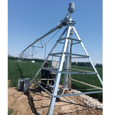 30 인치 지름 물 절약 센터 피보트 관개 스프링클러 장비 엔진 모터와 230 KG 무게