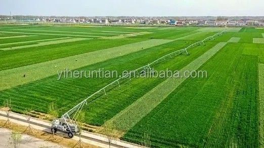원격 모니터링 3800 KG 자동 측면 선형 이동 농장 관개 시스템 정원
