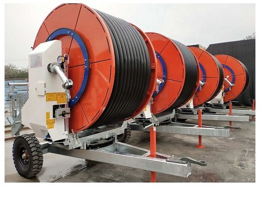 첨단 금속 빗 총 스프링클러 Hose Reel 관개 시스템 원격 모니터링 및 스프레이 머신