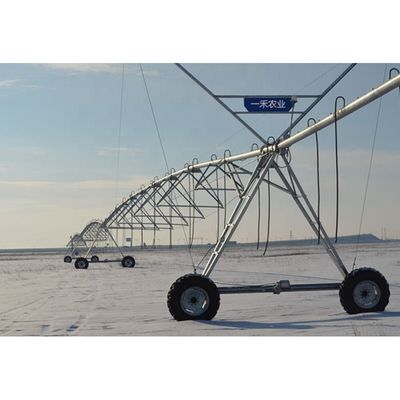 2000 KG 이동중심 회전 농업 관개 시스템 끝 스프링클러 IoT 펌프 엔진 모터 기어박스 베어링 코어