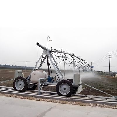 농장 기계 장비 센터 피보트 측면 선형 이동 측면 롤 선형 관개 시스템 용량 2200 KG