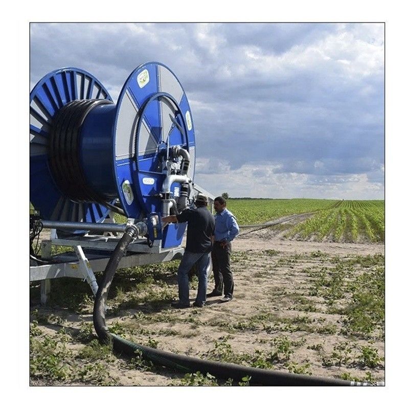 75cm 지름 방울 관개 농산물 자동 강수 총 스프링클러 Hose Reel System for Consistent Irrigation