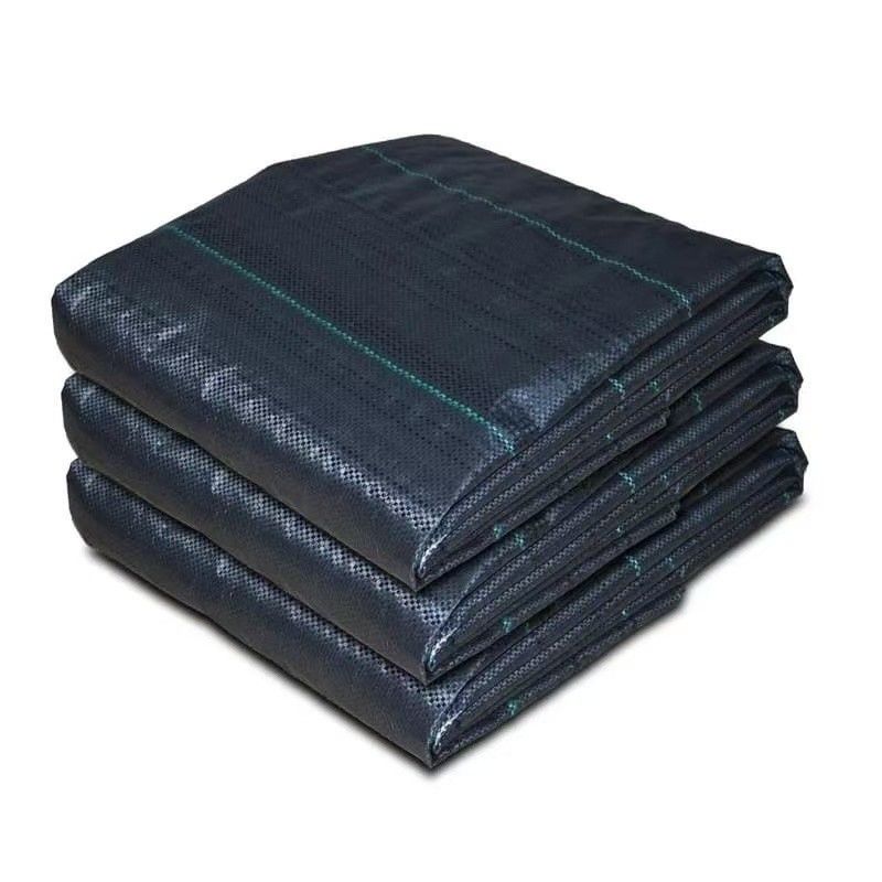 보호 PP 직사막 PE 바닥 덮개  Mesh 잡초 매트 롤 안티 잔디 잡초 Mulch 필름