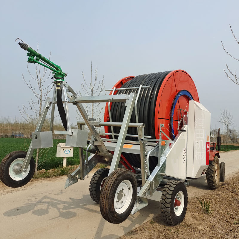 관개 기계 스프링클러 Hose Reel System For Hose Reel Irrigator In Agriculture 농업에 대한 Hose Reel Irrigator