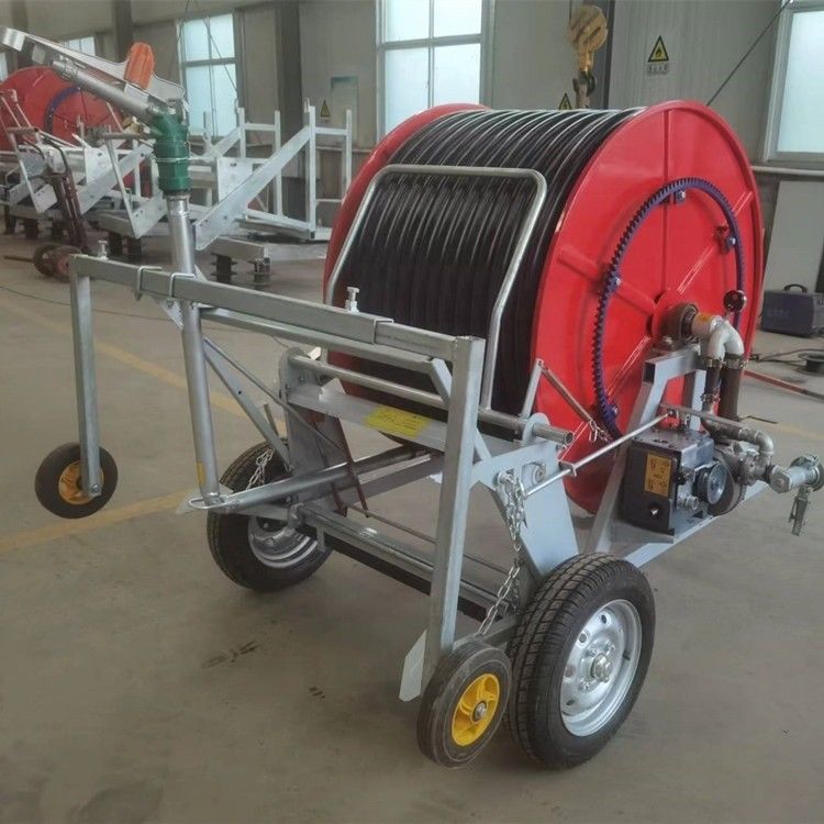 다른 JP50-200 소규모 또는 중견 농장의 스프링클러 관수를 위한 Hose Reel 관개 시스템